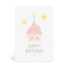 Carte happy birthday gateau zu