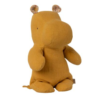 Petit Hippopotame - Amis Safari - Moutarde - H22 cm