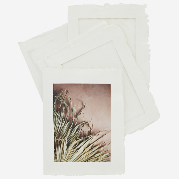 Cadres photo en papier coton x6 - 13x18 cm
