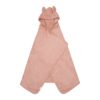 Cape de bain Junior OEKO-TEX®- Bunny - Vieux rose