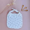 Bavoir Romy en coton bio - Handmade