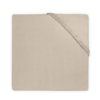 Drap housse jersey 60x120 - Lot de 2 - Nougat