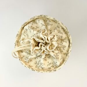 Pochon Hortense en coton bio – Handmade