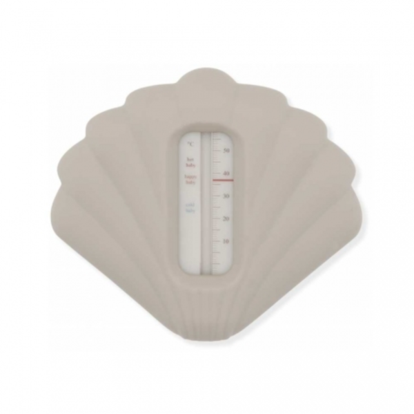 Thermomètre de bain silicone Coquillage - Warm grey