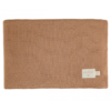 Couverture So Natural en tricot bio - Biscuit