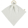 Doudou anneau de dentition en coton bio So natural - Milk