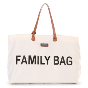 Sac à langer Family Bag – Ecru/noir