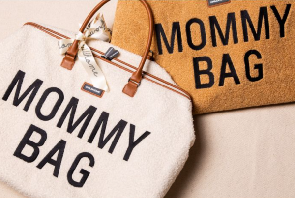 Sac à langer Mommy Bag Teddy - Ecru