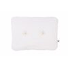 Oreiller plat en double gaze de coton - Ecru étoile fil or