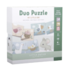 Duo puzzle Flowers & Butterflies