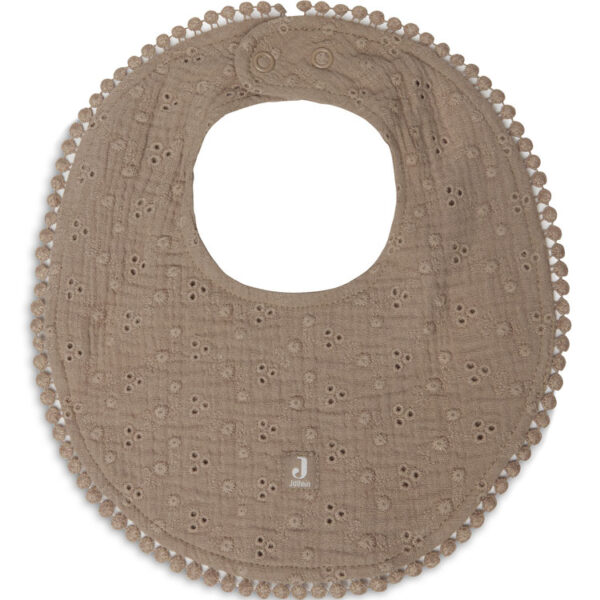 Bavoir bandana Embroidery Biscuit