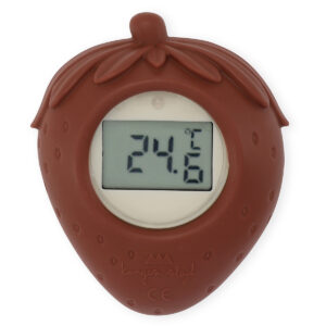 Thermomètre de bain silicone Fraise l Rosewood