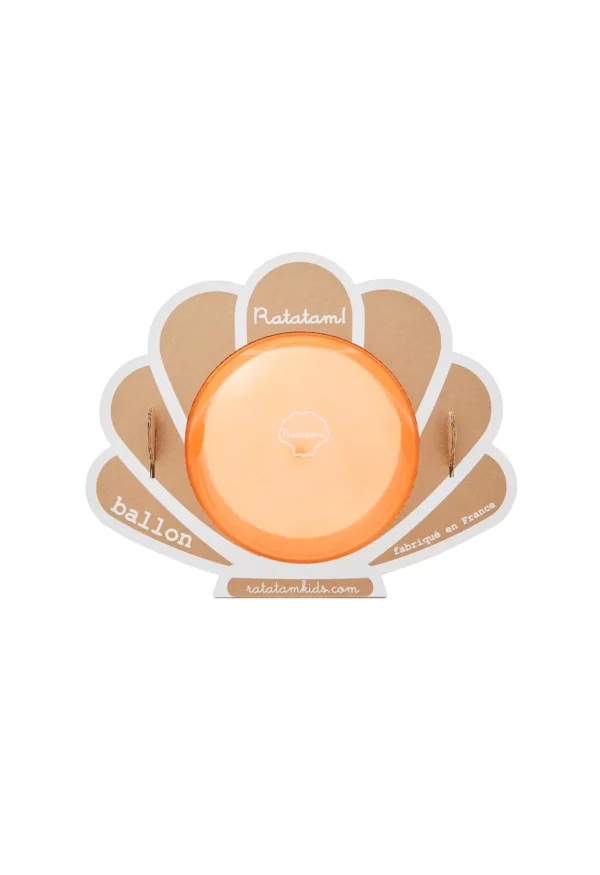 Ballon Coquillage - D20 cm - Orange