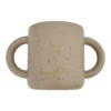 Tasse d'apprentissage en silicone Shell - Beige