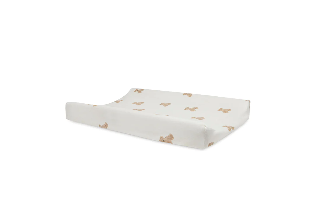 Housse de matelas à langer jersey 50x70 cm l Teddy bear