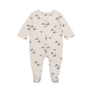 Pyjama Amalia oie naturel en coton bio Oeko-tex l 3 mois
