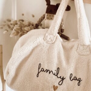 Sac polochon moumoute handmade l Family bag