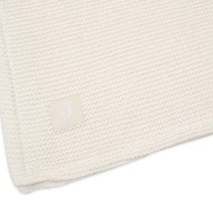 Couverture Basic knit 75×100 cm l Ivoire / Polaire