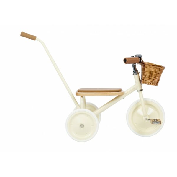Tricycle évolutif vintage l crème