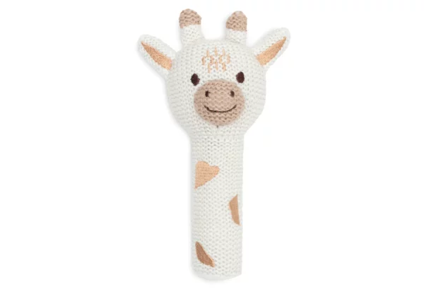 Hochet en tricot l girafe
