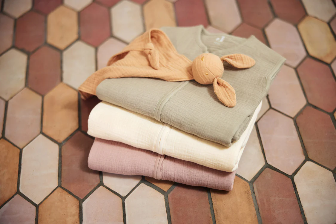 Gigoteuse en gaze de coton l 70cm l Olive green
