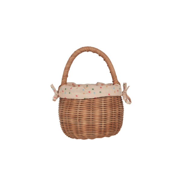 Panier en rotin handmade l Berry bunny l Gumdrop