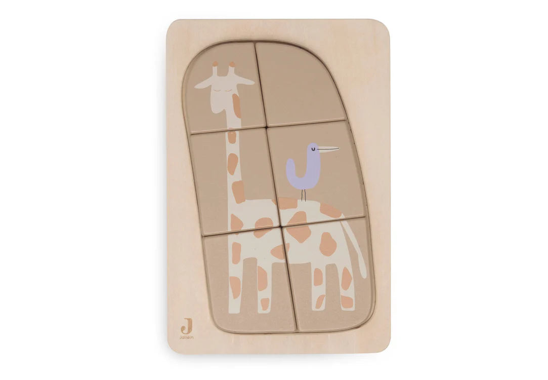 Puzzle en Bois l Jungle Jambo l Girafe