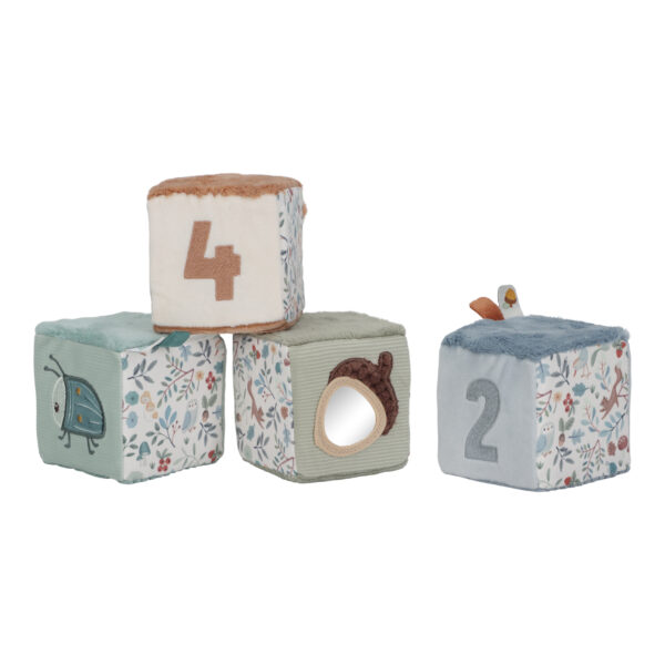 Lot de 4 cubes doux l Forest Friends