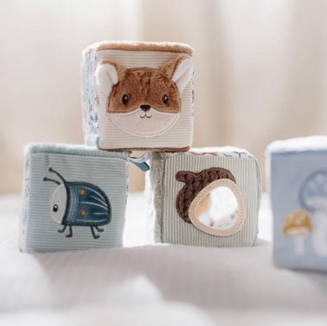 Lot de 4 cubes doux l Forest Friends