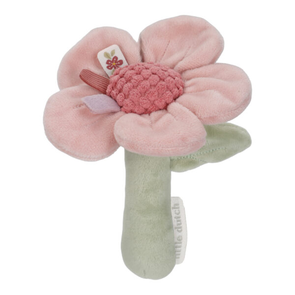 Hochet peluche fleur l Fairy Garden