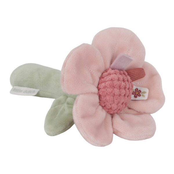 Hochet peluche fleur l Fairy Garden