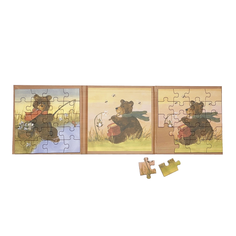 Puzzles magnétiques 2x20 pcs l Ours