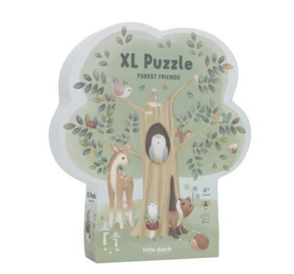 Puzzle de sol en carton FSC l Forest Friends