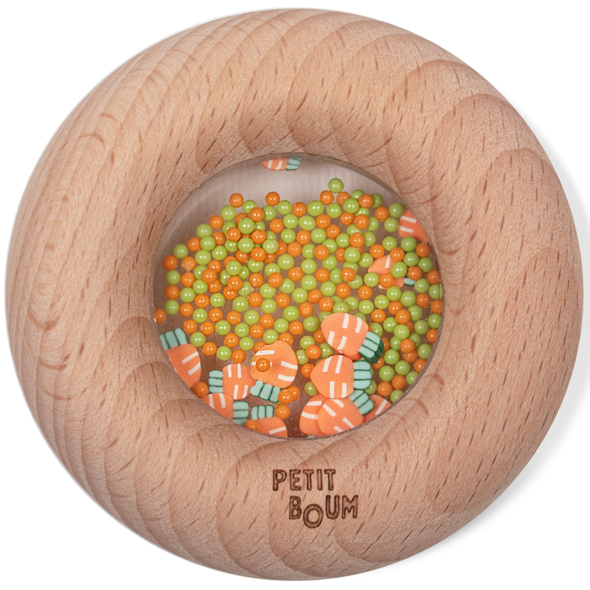 Hochet sensoriel Sensory Donut l Carottes