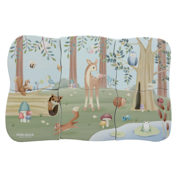 Puzzle de bain mousse l Forest Friends