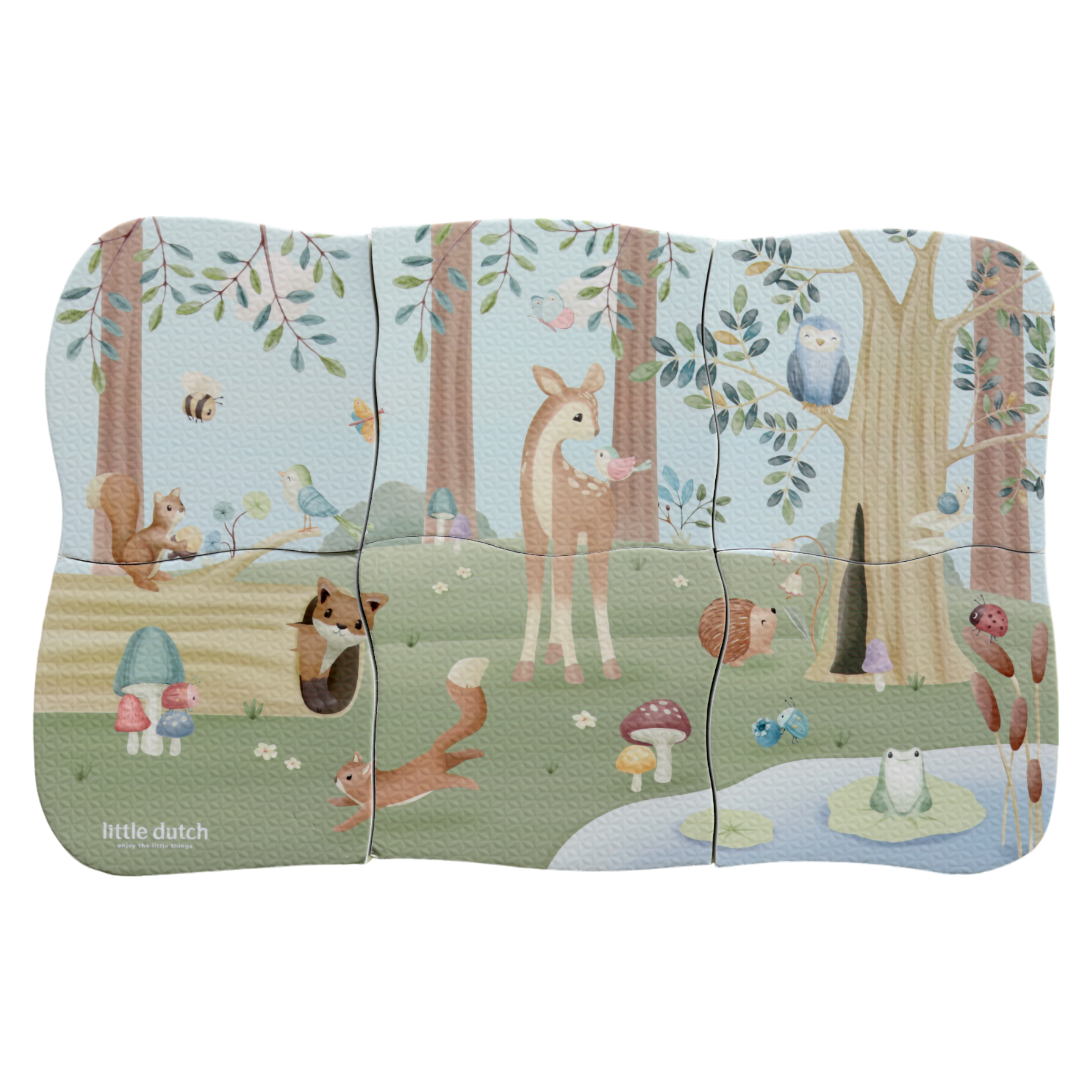 Puzzle de bain mousse l Forest Friends