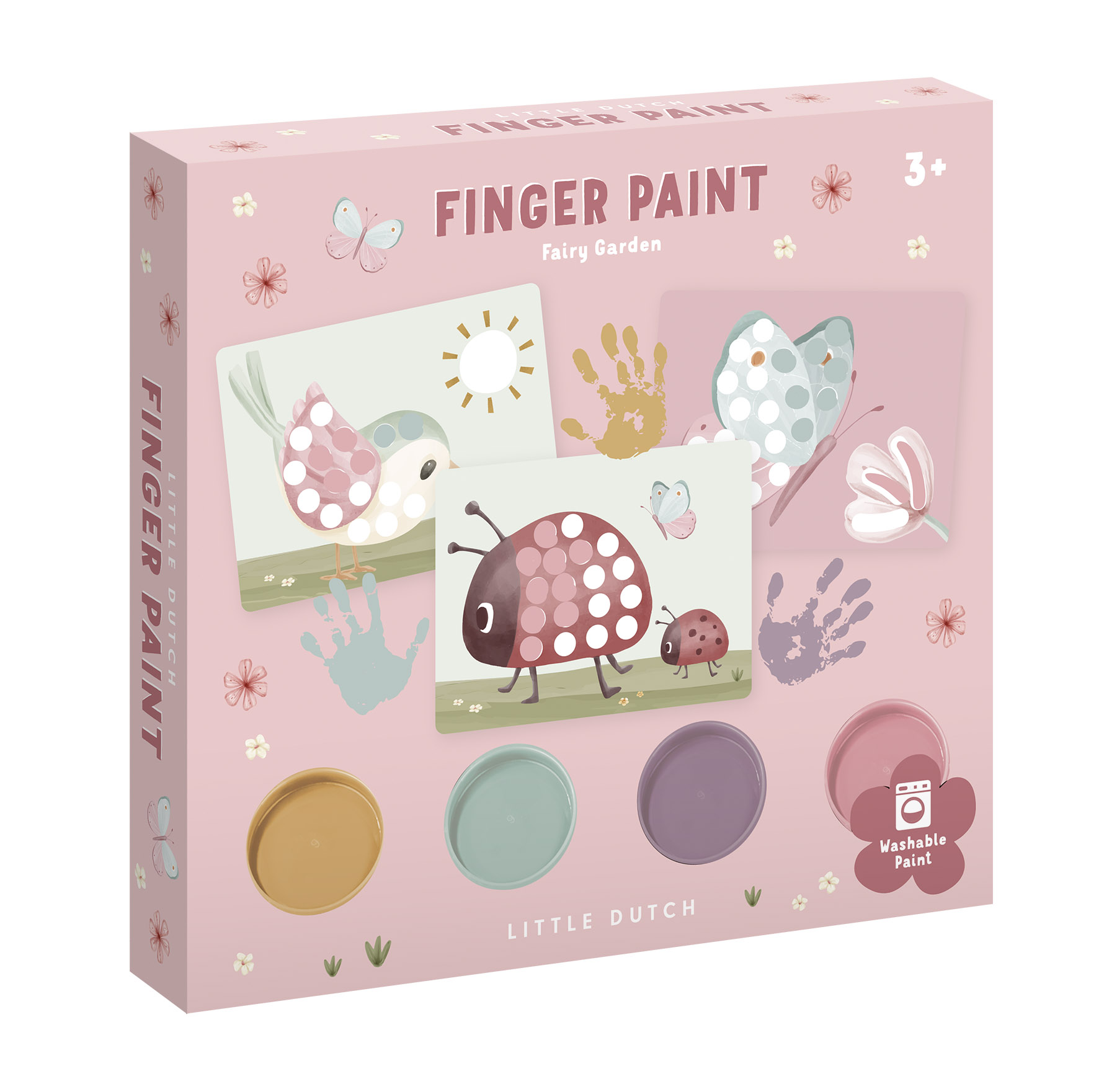 Kit de peinture au doigt l Fairy garden