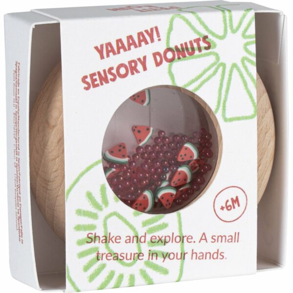 Hochet sensoriel Sensory Donut l Pastèques