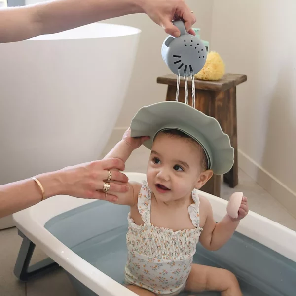 Visière de bain silicone l Vert de gris – Image 4