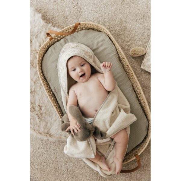 Cape de bain en coton bio l Miley