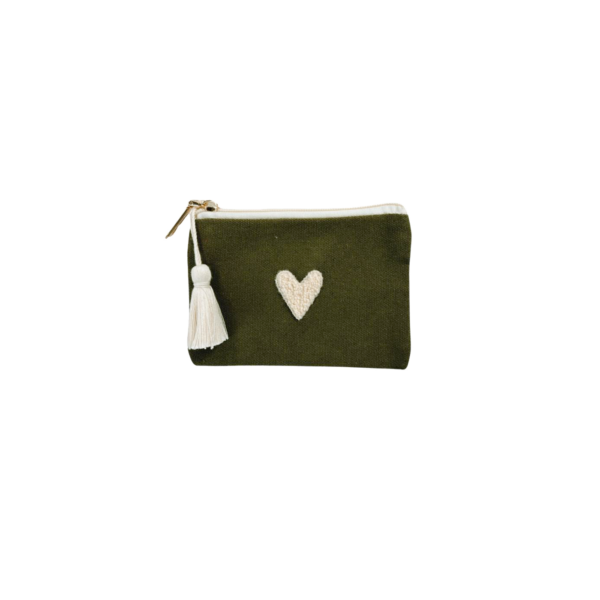 Porte-monnaie Love l vert