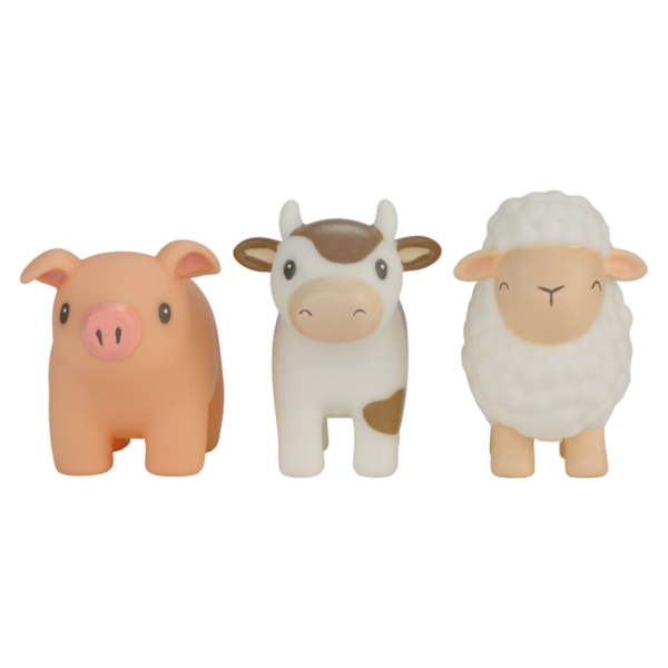 Set de 3 figurines de bain l Little Farm