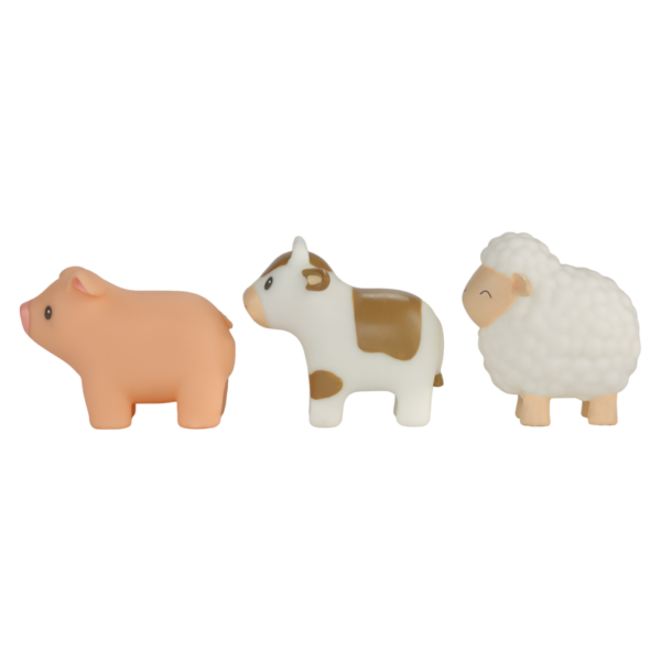 Set de 3 figurines de bain l Little Farm