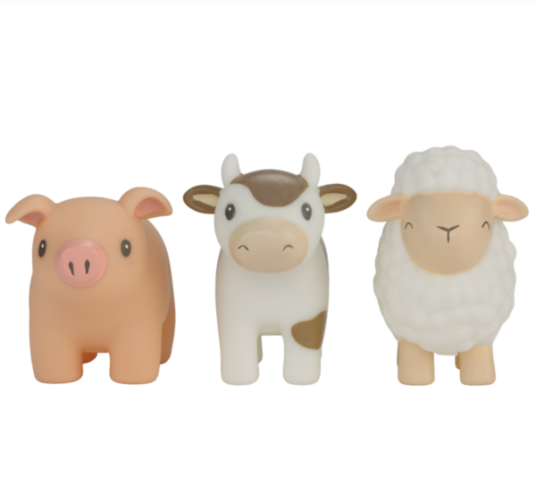 Set de 3 figurines de bain l Little Farm