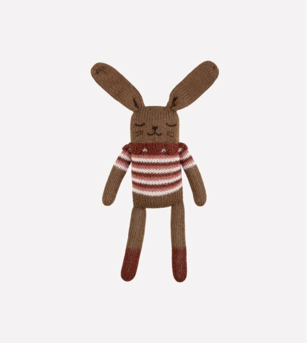 Doudou lapin handmade | top vintage sienne