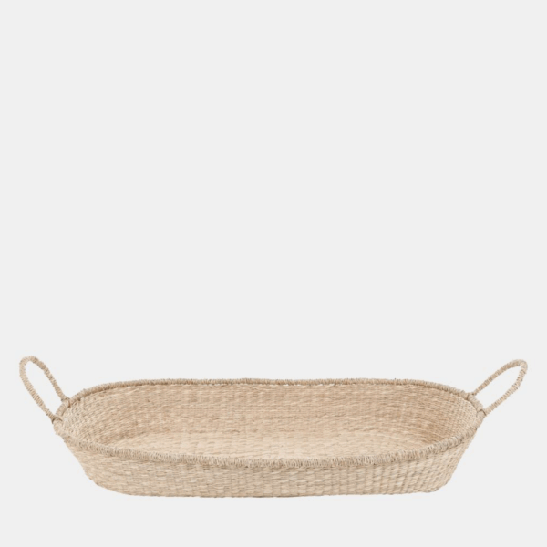 Panière à langer bébé en jonc de mer l Nyla – Image 3