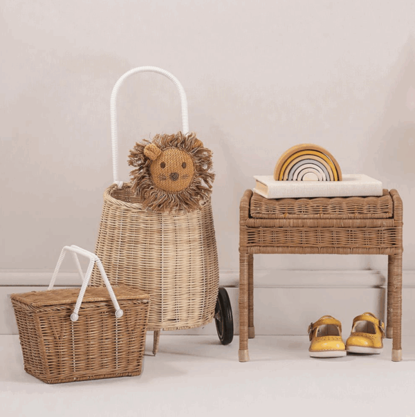 Panier pique-nique en rotin handmade l Piki – Image 3