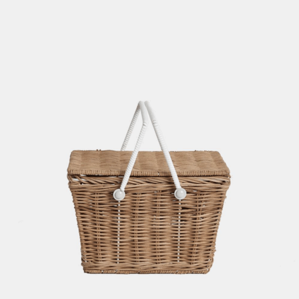 Panier pique-nique en rotin handmade l Piki – Image 4