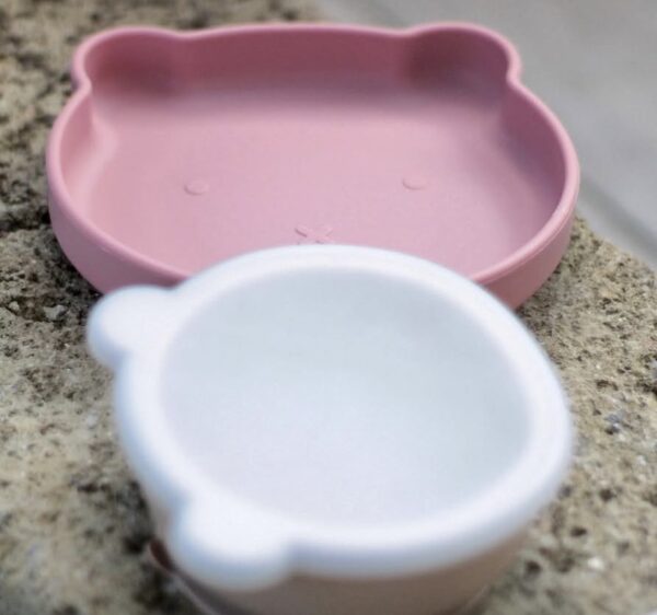 Bol en silicone avec ventouse l Aydan l Ivoire – Image 7