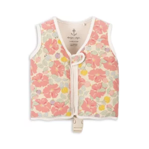 Gilet de natation l Fleurs anglaises
